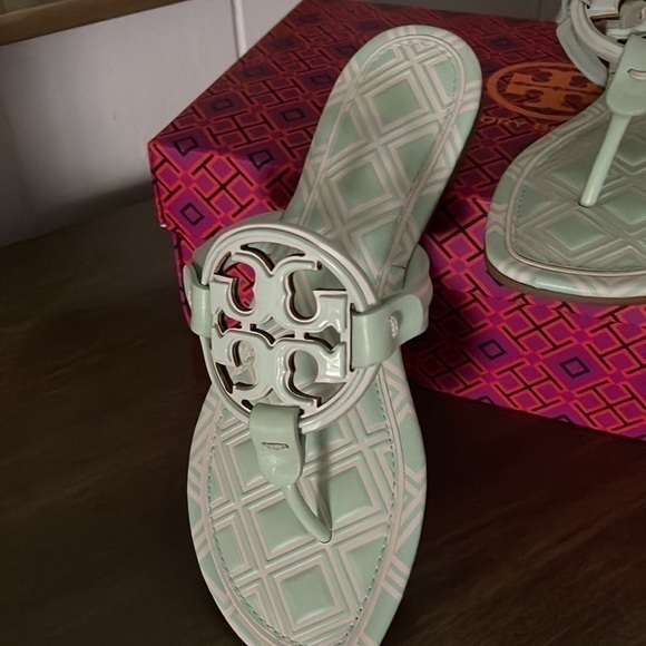 Tory Burch Shoes - Tory Burch Metallic Miller